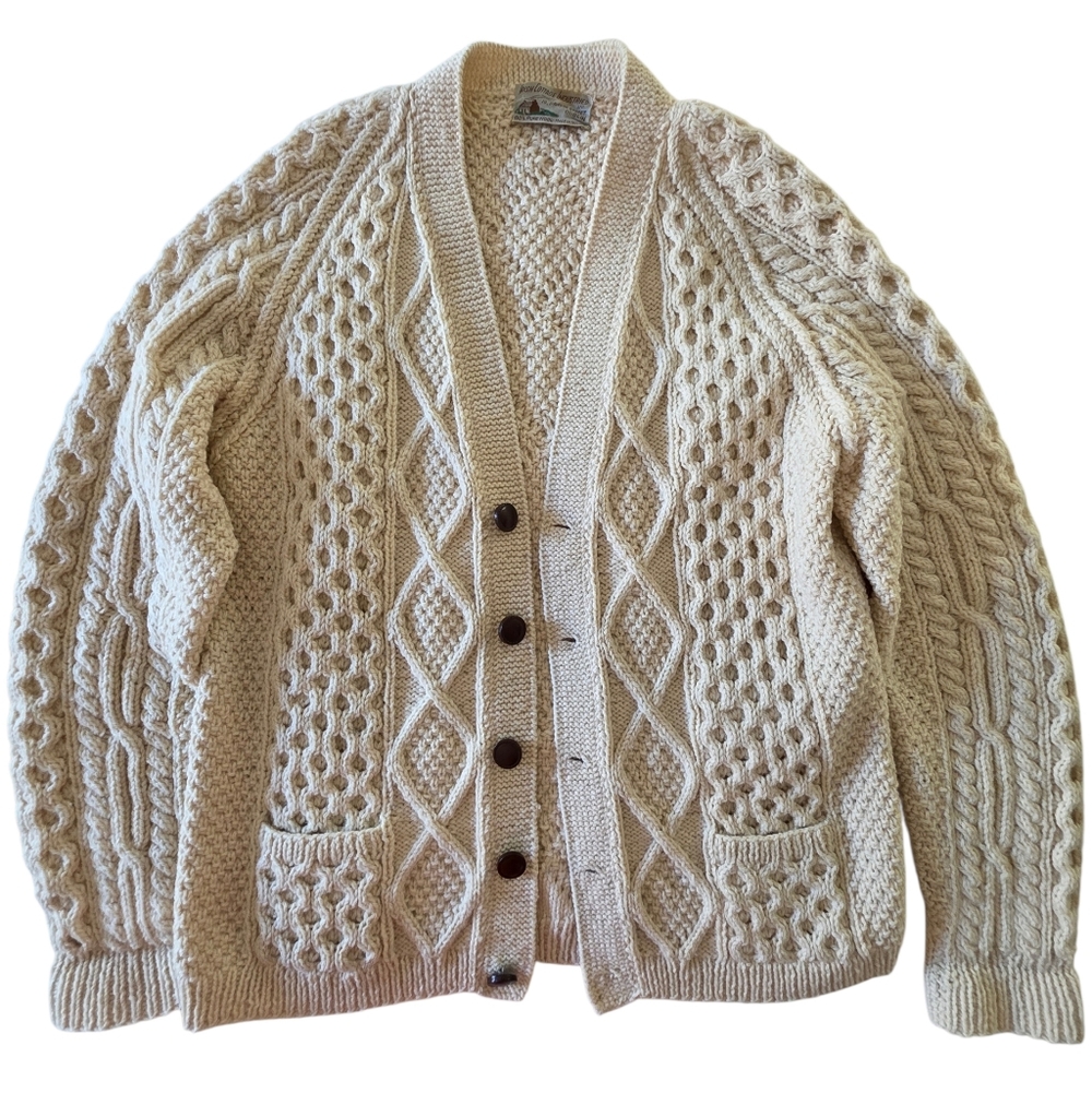 Irish Cottage Industries Knit Wool Cardigan